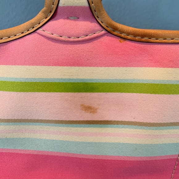 Spring stripe shoulder bag - Picture 3 of 3